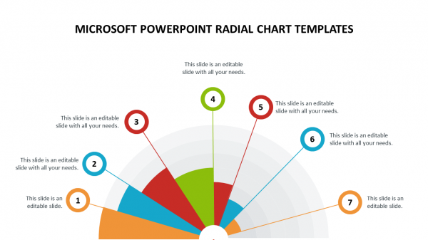 microsoft powerpoint radial chart templates