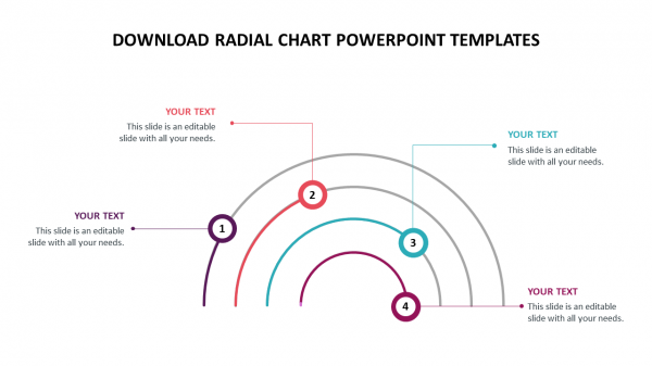 download radial chart powerpoint templates