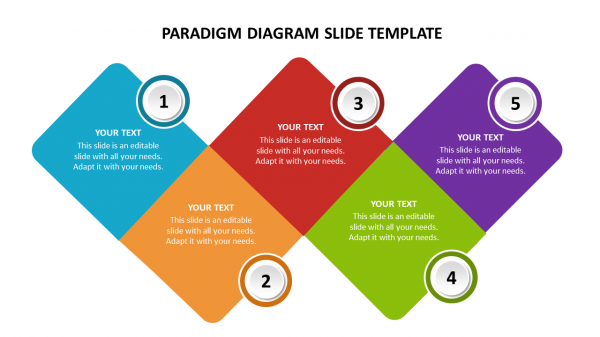 Paradigm diagram slide template