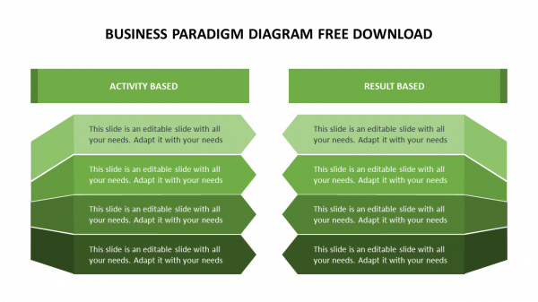 business Paradigm diagram free download