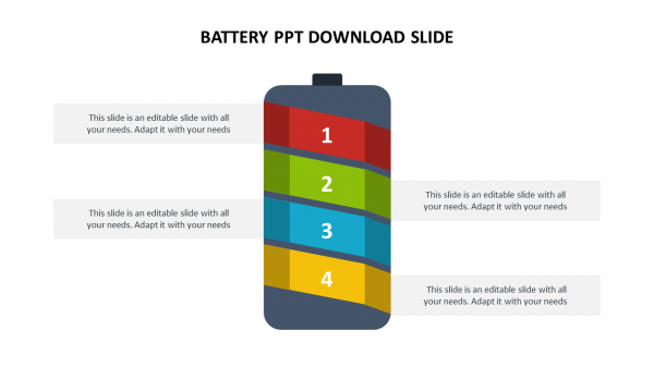 battery ppt download slide