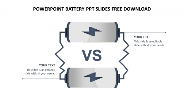 PowerPoint battery ppt slides free download
