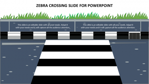 zebra crossing slide for powerpoint