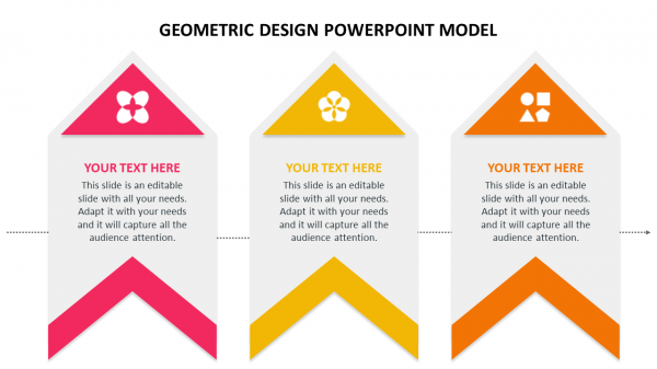 geometric design powerpoint model