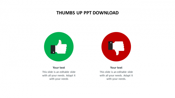 Thumbs up ppt download