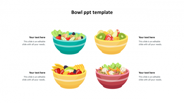 bowl ppt template