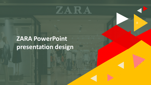 Zara Powerpoint presentation design