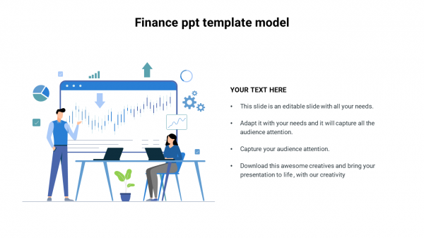 finance ppt template model