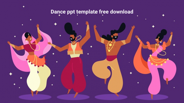 dance ppt template free download