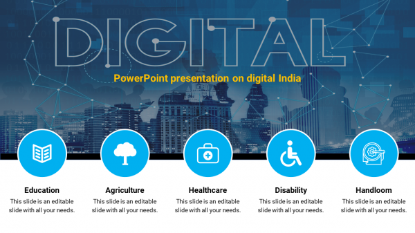 PowerPoint presentation on digital India