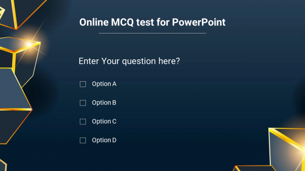online MCQ test for PowerPoint