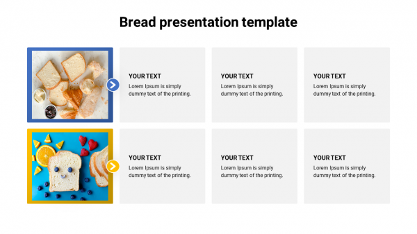 bread presentation template