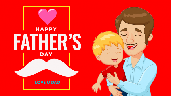 fathers day PPT PowerPoint slide