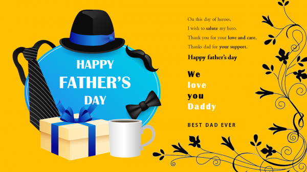 fathers day PowerPoint template download