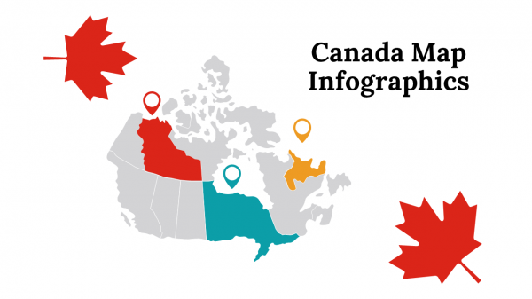 Canada Map Infographics