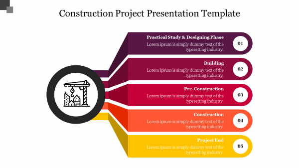 Construction Project Presentation Template