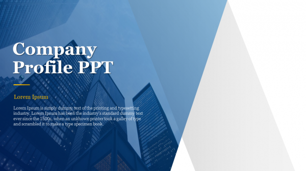 Company Profile PPT