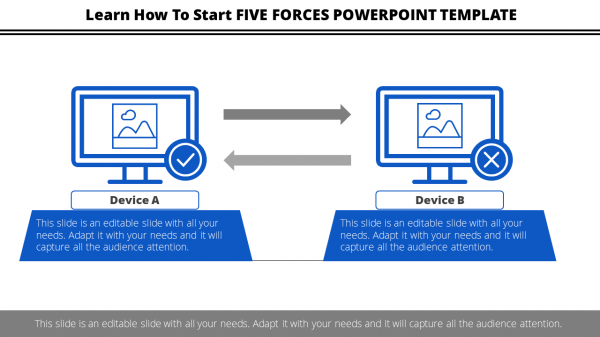 five forces powerpoint template-Five Forces Powerpoint Template Deluxe