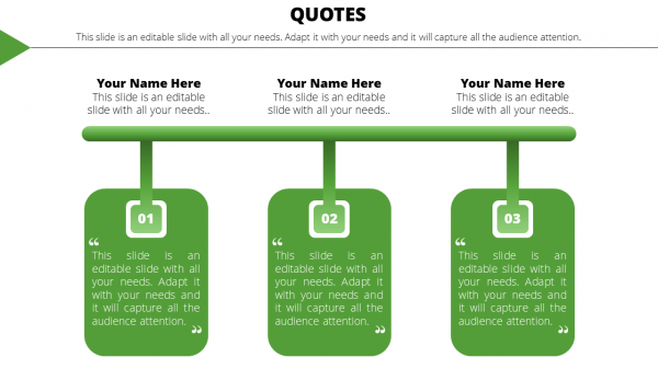powerpoint quote template-SmallTown Powerpoint Quote Template