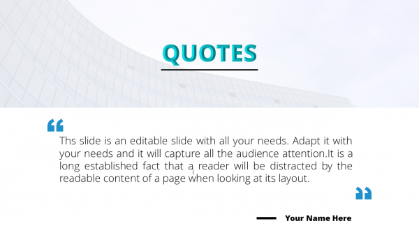 powerpoint quote template-Powerpoint Quote-Template Notebook