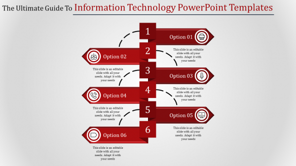 information technology powerpoint templates-The Ultimate Guide To Information Technology Powerpoint Templates-6-Red