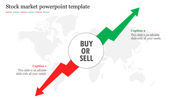 stock market powerpoint template