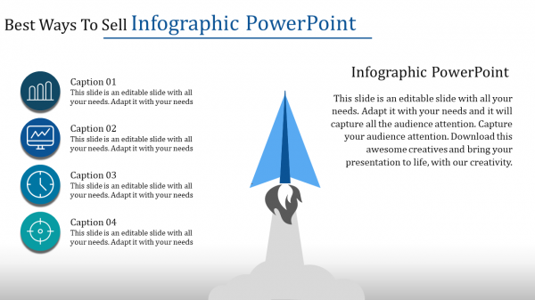 infographic powerpoint-Best Ways To Sell Infographic Powerpoint