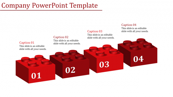 company powerpoint template-Company Powerpoint Template-Red