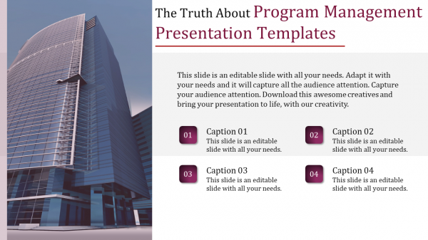 program management presentation templates-The Truth About Program Management Presentation Templates