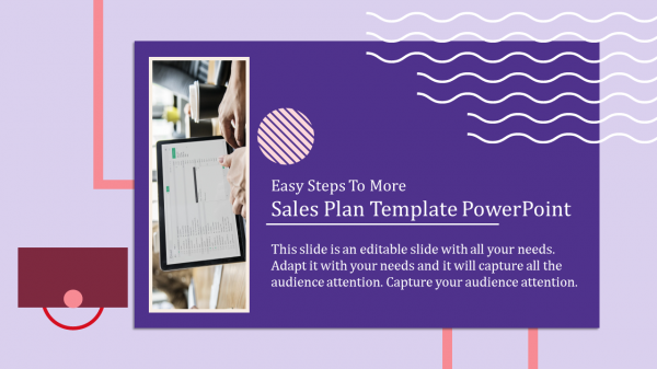 sales plan template powerpoint-Easy Steps To More Sales Plan Template Powerpoint