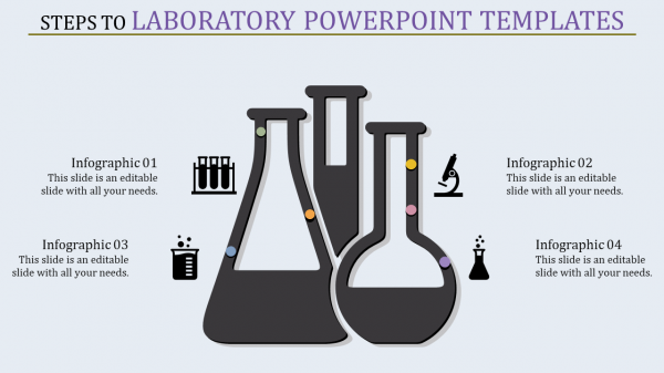 laboratory powerpoint templates-Steps To Laboratory Powerpoint Templates