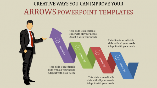 powerpoint templates-Creative Ways You Can Improve Your Arrows Powerpoint Templates