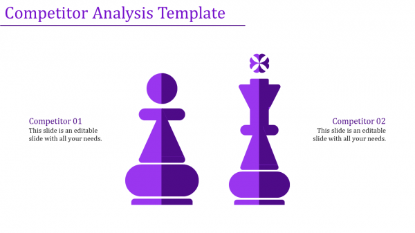 competitor analysis template-Competitor Analysis Template-Purple