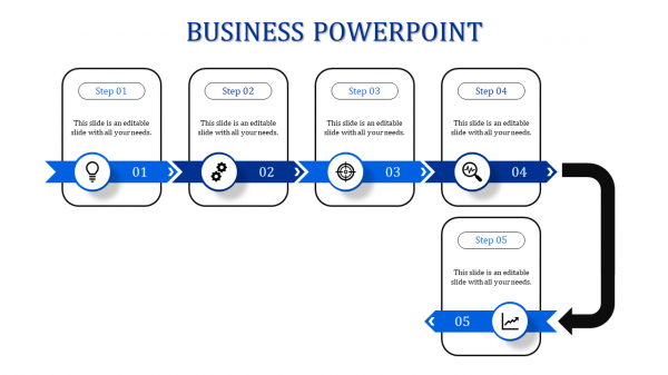 business powerpoint -business powerpoint -5-Blue