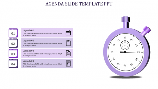agenda slide template ppt-agenda slide template ppt-4-Purple
