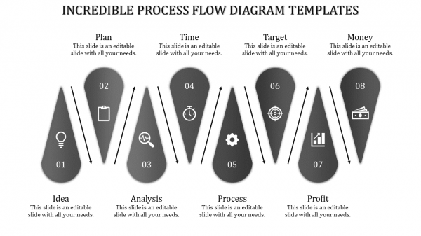 business process flow diagram templates-8-Gray