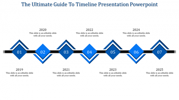 -timeline presentation powerpoint-7-Blue