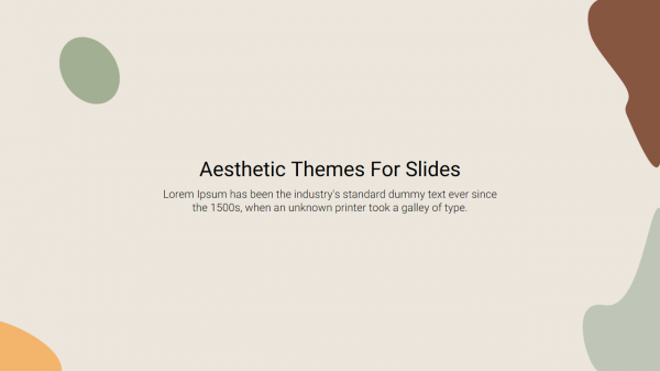 Aesthetic Themes For Google Slides