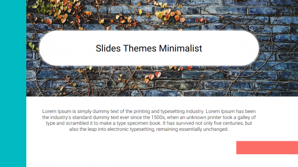 Google Slides Themes Minimalist Free