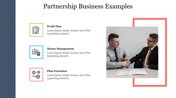 Partnership Business Examples