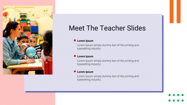 Meet The Teacher Google Slides