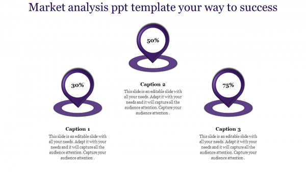 Market analysis ppt template-Market analysis ppt template your way to success-3-Purple