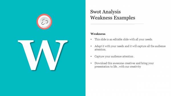Swot Analysis Weakness Examples