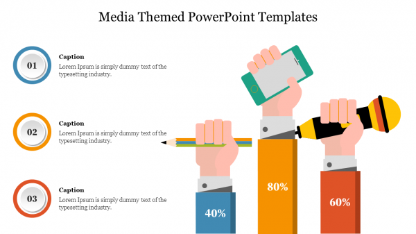 Media Themed PowerPoint Templates