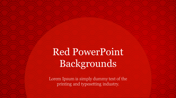 Free Red PowerPoint Backgrounds