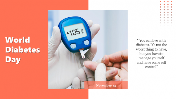 World Diabetes Day PowerPoint Template