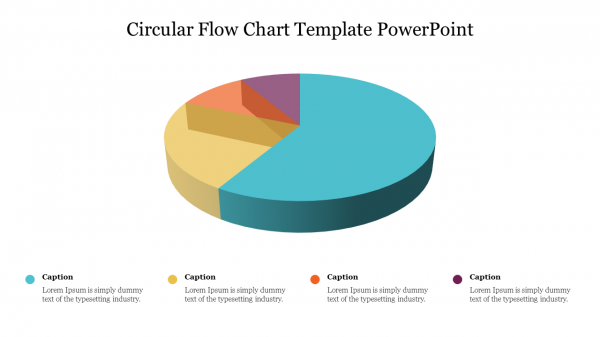 Circular Flow Chart Template PowerPoint Free Download