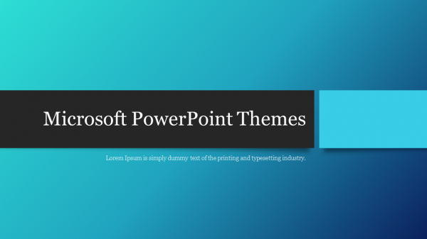 Microsoft PowerPoint Themes