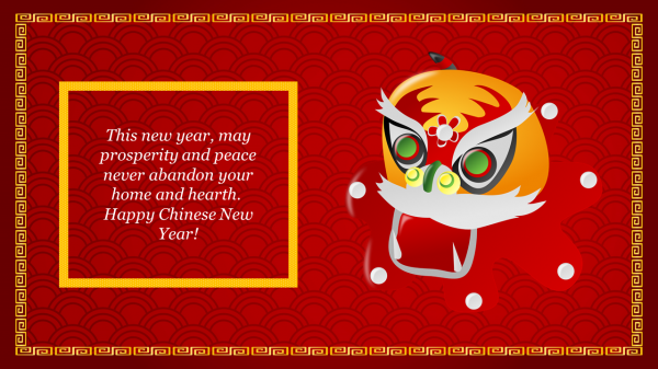 Chinese New Year Background For PowerPoint