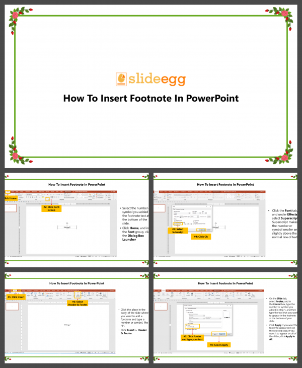 How To Insert Footnote In PowerPoint